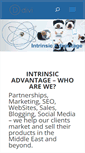 Mobile Screenshot of intrinsicadvantage.com